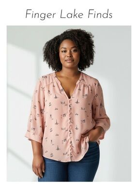 Torrid Paris Dream Harper Blouse, 2